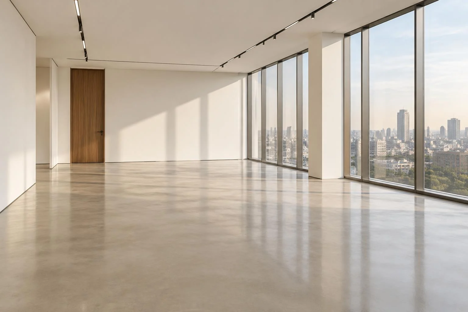 Empty corporate office before Mahran furniture