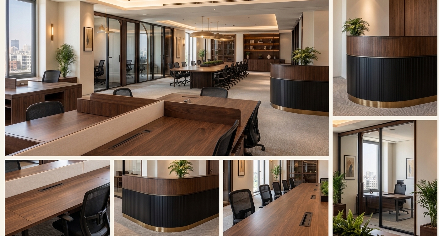 Complete coworking floor