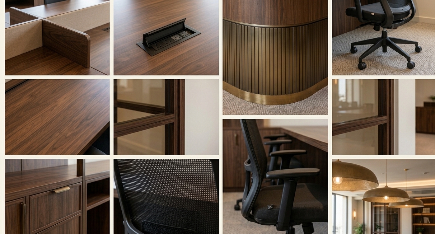 Material and furniture details