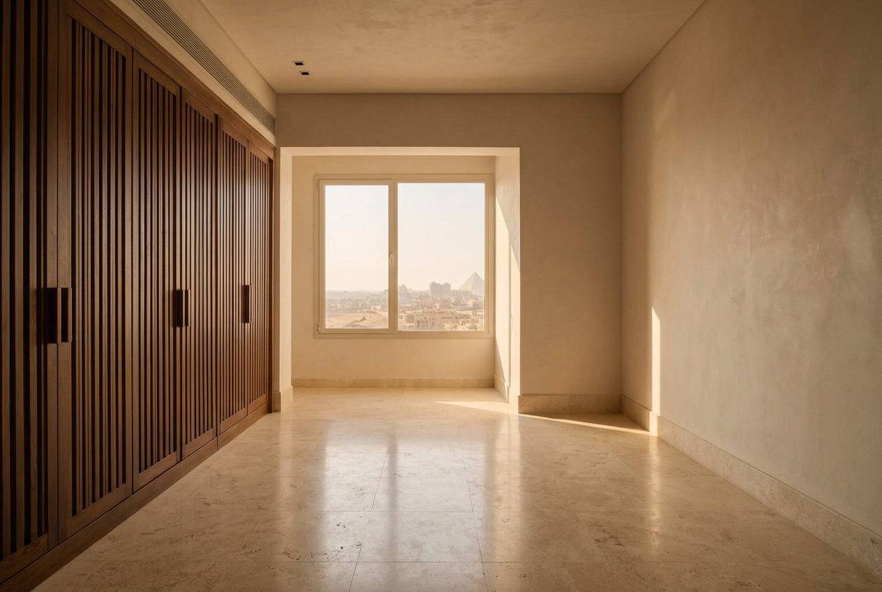 Boutique hotel, Cairo before Mahran furniture was installed