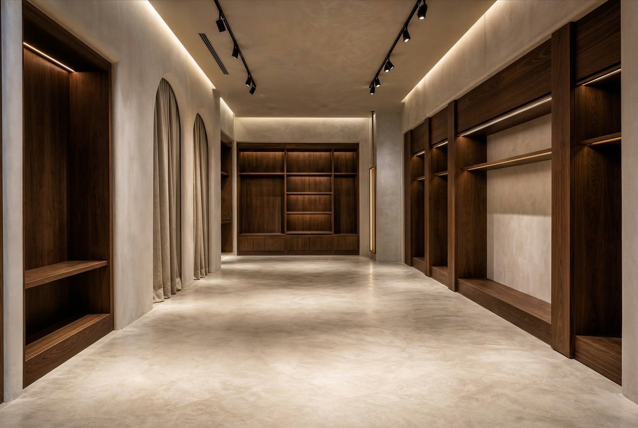 Retail flagship, Cairo & Giza before Mahran furniture was installed