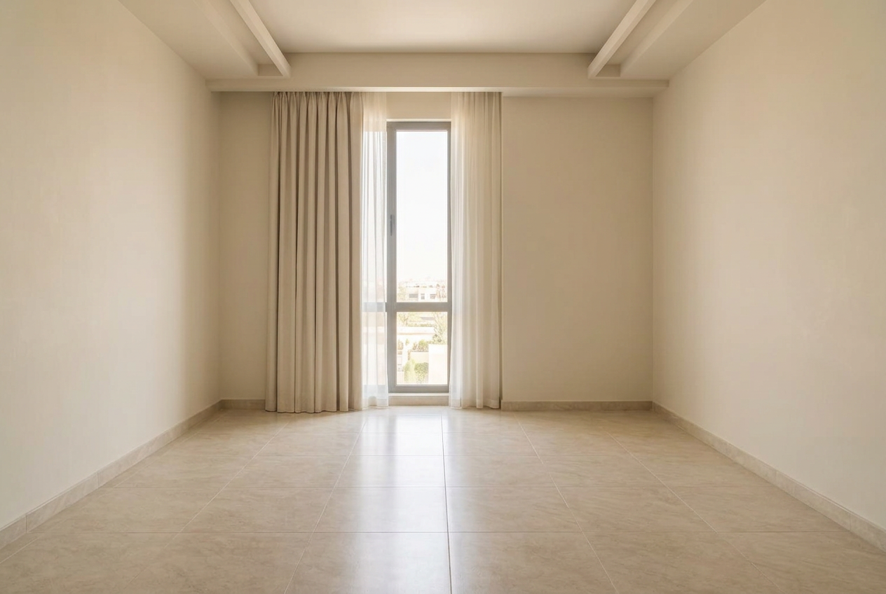 Student housing operator, New Cairo before Mahran furniture was installed