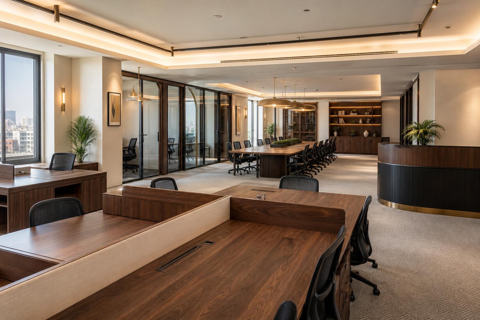 Coworking floor, Cairo, manufactured and installed by Mahran