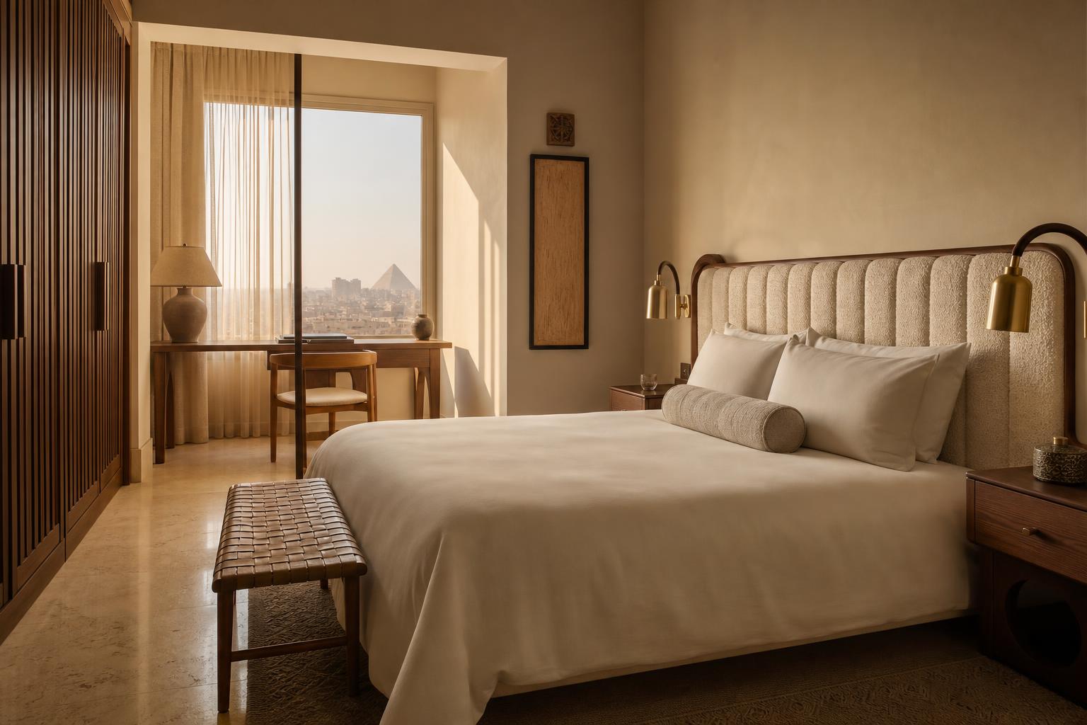Boutique hotel, Cairo, manufactured and installed by Mahran