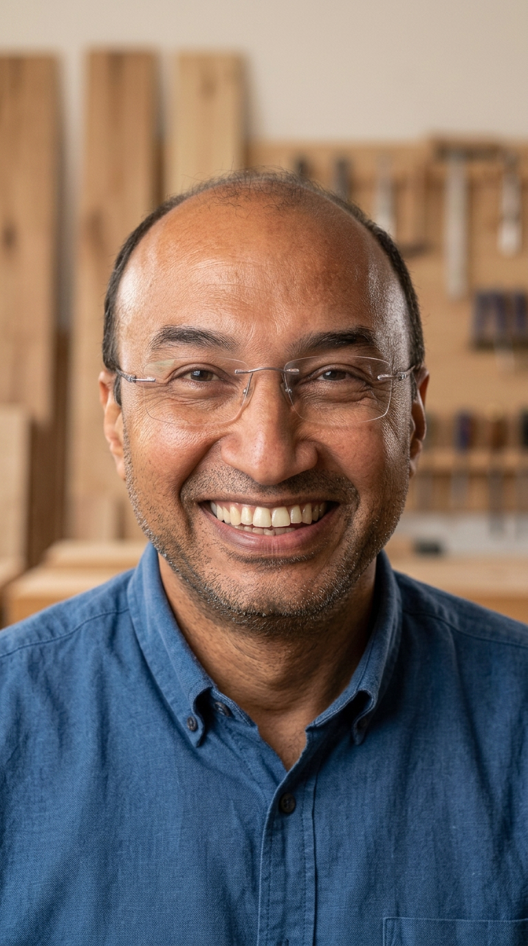 Mohamed Mahran on the Mahran production floor
